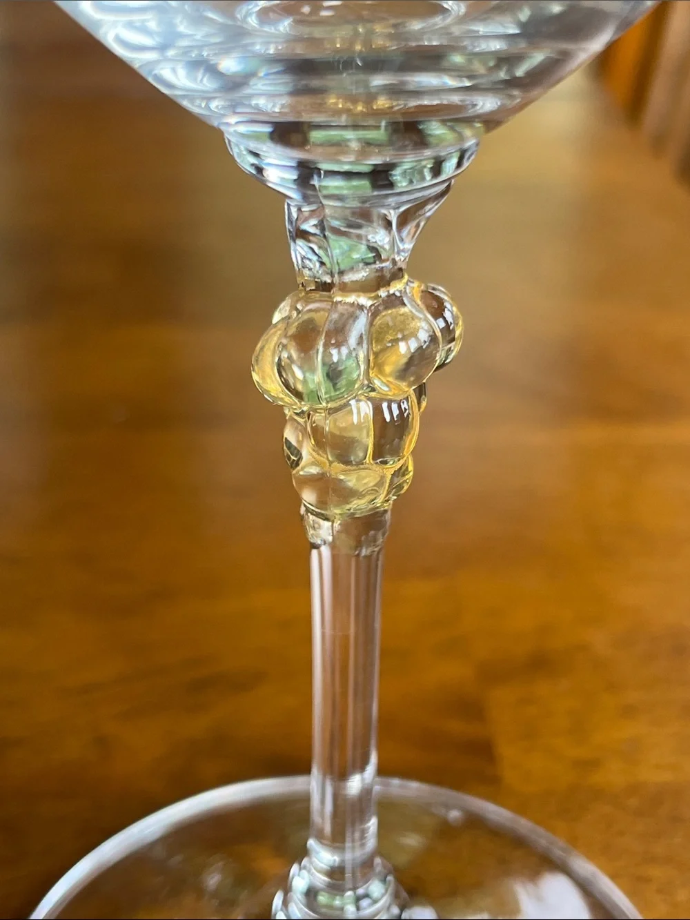 Mikasa “Chablis” crystal white wine glasses- Pair